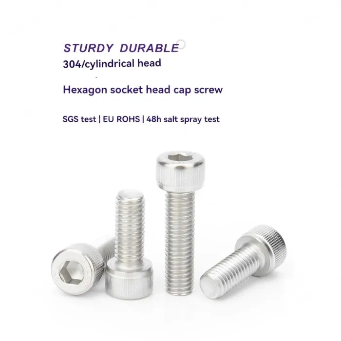 Cylindrical head hexagon socket screws M1.6*3