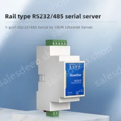 1 Port RS232/485 Serial to 100M Ethernet Server